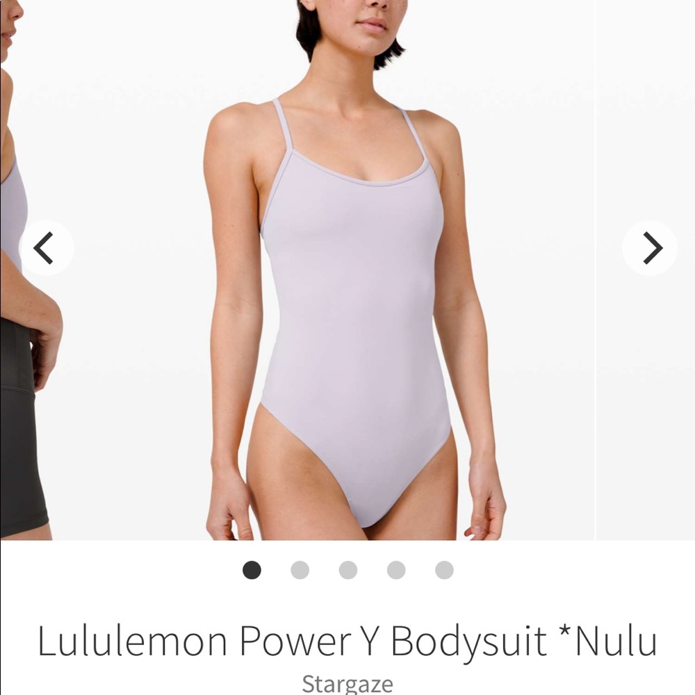 NWT Lululemon Power Y Bodysuit